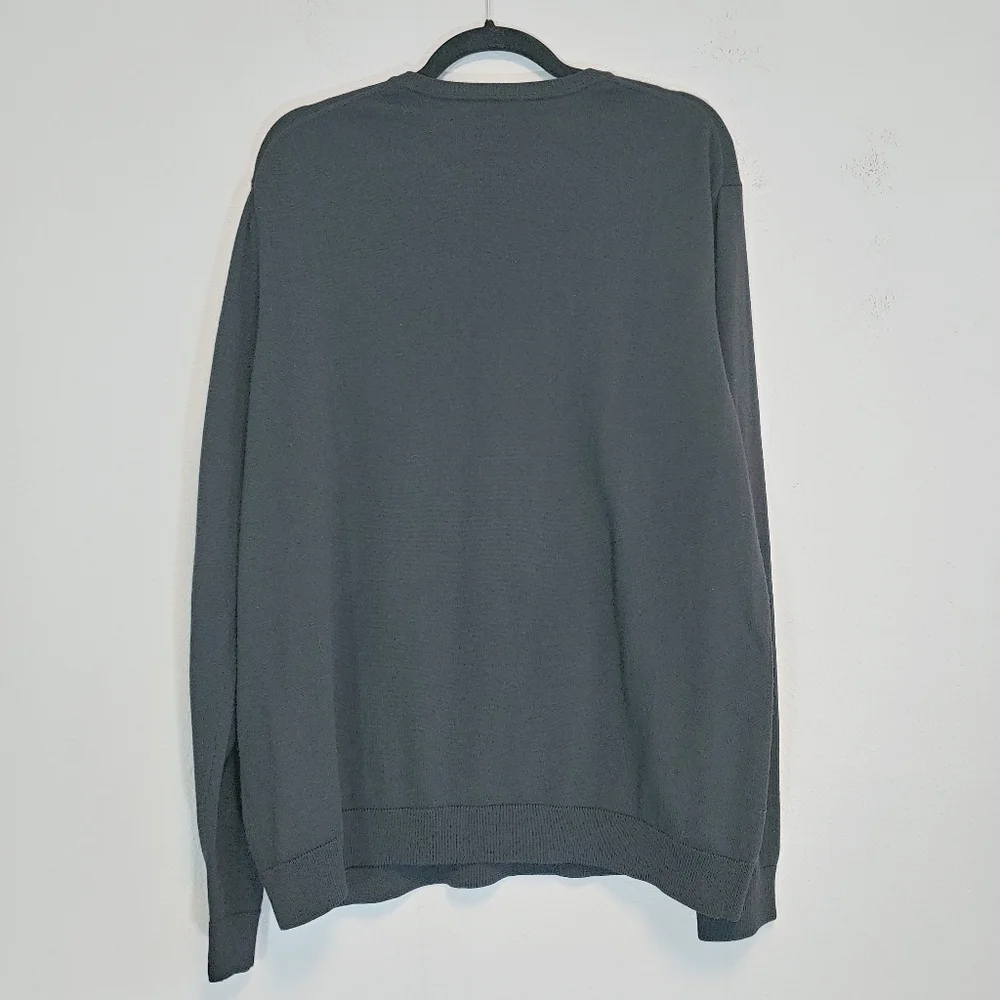 Banana Republic Men's Extra Fine Merino Wool Knit Sweater Sz XL Contemporary